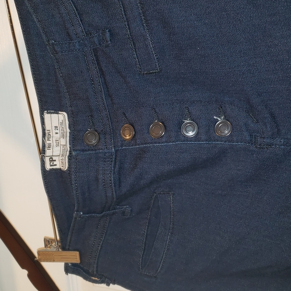 Free People dark blue jeans 28 - Picture 5 of 11